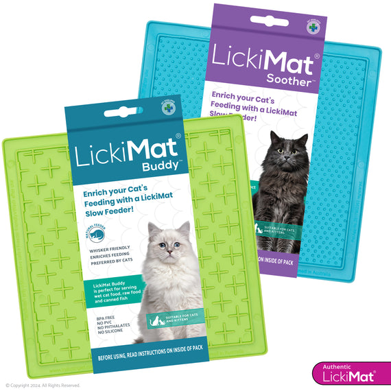 Variety Two-Pack Cat Classics - Classic Green and Turquoise