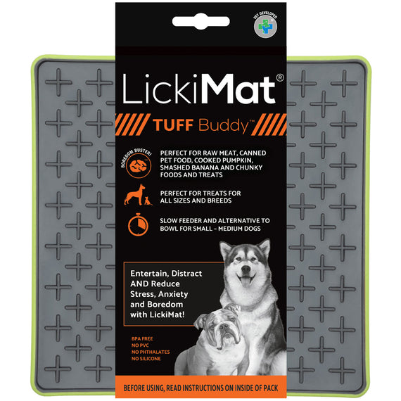 Tuff LickiMat Collection - Tuff Buddy / Green