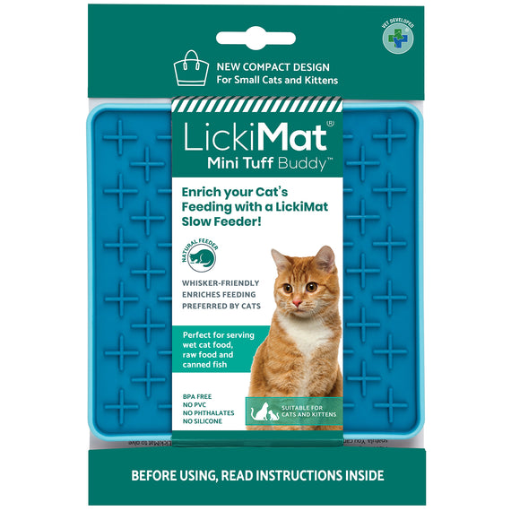 Cat Tuff Mini - Tuff Mini Buddy Cat / Turquoise