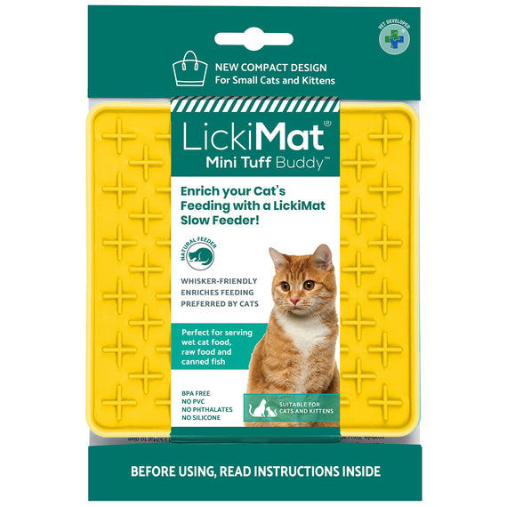 Cat Tuff Mini - Tuff Mini Buddy Cat / Yellow