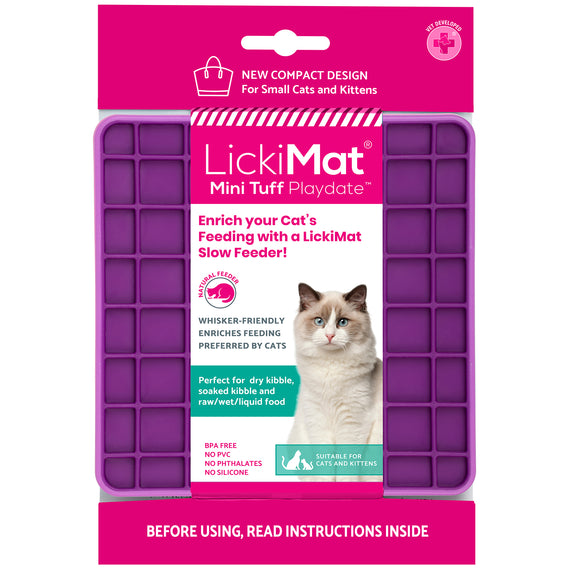 Cat Tuff Mini - Tuff Mini Playdate Cat / Purple