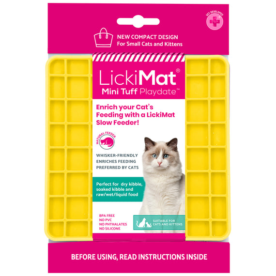 Cat Tuff Mini - Tuff Mini Playdate Cat / Yellow